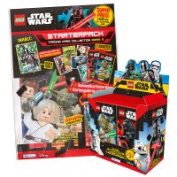 LEGO Star Wars - Serie 3 Trading Cards - 1 Starter + 1 Display (50 Booster)