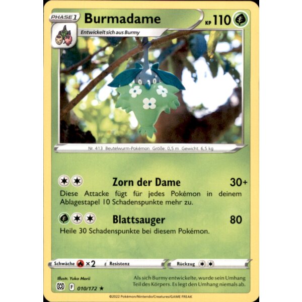 010/172 - Burmadame - Rare