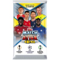 Topps Champions League EXTRA 2021/22 - Trading Cards - 20 Booster