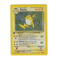 14/102 - Raichu - Holo - EXCELLENT - 1. Edition