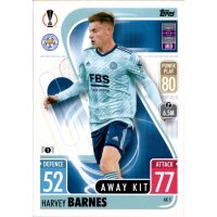 AK05 - Harvey Barnes - Away Kit - 2021/2022