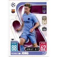 AK10 - Frenkie De Jong - Away Kit - 2021/2022