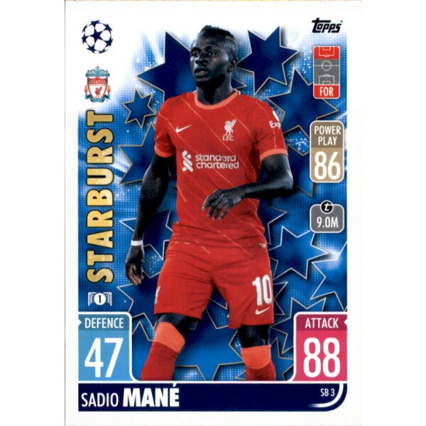 SB03 - Sadio Mane - Starburst - 2021/2022