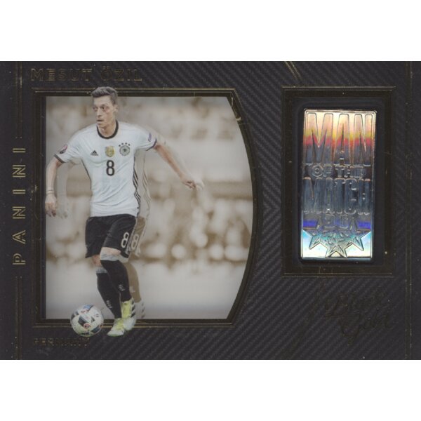 MM-OZL - Mesut Özil - Limitierte Karte - Man of the Match - Panini Black Gold Soccer - 2016/2017