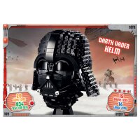 169 - Darth Vader Helm - Set Karte - Serie 3