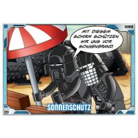 213 - Sonnenschutz - Comic Karte - Serie 3