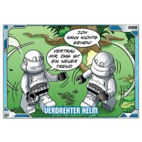 217 - Verdrehter Helm - Comic Karte - Serie 3