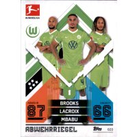 603 - Brooks/Lacroix/Mbabu - Abwehrriegel - 2021/2022