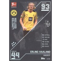 LE30 - Erling Haaland - Limitierte Karte - 2021/2022