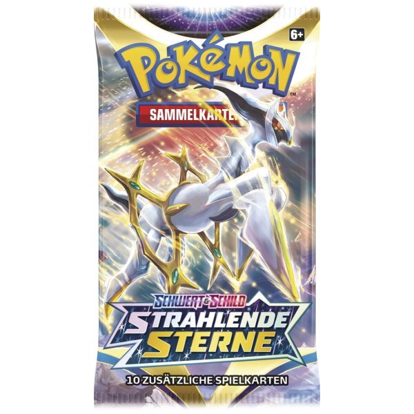 Pokemon SWSH09 Strahlende Sterne - 1 Booster - Deutsch - PKM