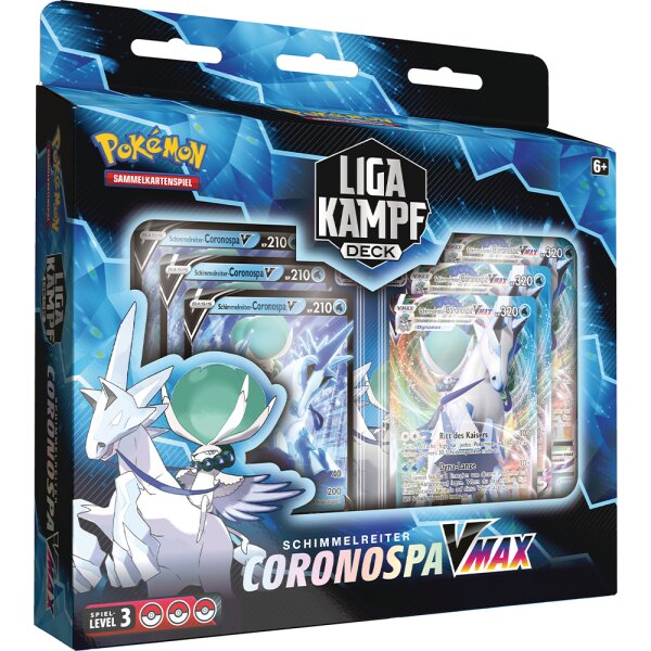 Pokemon - Liga-Kampfdeck Schimmelreiter-Coronospa-VMAX - Deutsch