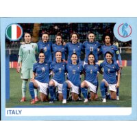 Frauen EM 2022 Sticker 28 - Italy - Team