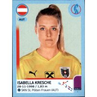 Frauen EM 2022 Sticker 54 - Isabella Kresche -...