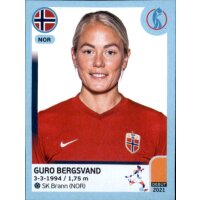 Frauen EM 2022 Sticker 81 - Guro Bergsvand - Norwegen