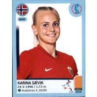 Frauen EM 2022 Sticker 82 - Karina Saevik - Norwegen