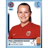 Frauen EM 2022 Sticker 84 - Frida Leonhardsen Maanum -...