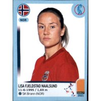 Frauen EM 2022 Sticker 89 - Lisa Fjeldstad Naalsund -...
