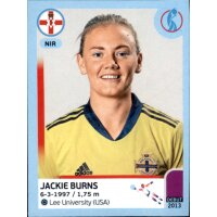 Frauen EM 2022 Sticker 95 - Jackie Burns - Nordirland