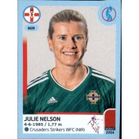 Frauen EM 2022 Sticker 97 - Julie Nelson - Nordirland