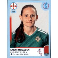 Frauen EM 2022 Sticker 104 - Sarah McFadden - Nordirland