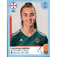 Frauen EM 2022 Sticker 106 - Chloe McCarron - Nordirland