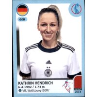 Frauen EM 2022 Sticker 120 - Kathrin Hendrich - Deutschland