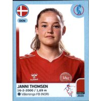 Frauen EM 2022 Sticker 144 - Janni Thomsen - Dänemark