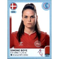 Frauen EM 2022 Sticker 145 - Simone Boye - Dänemark