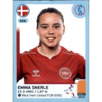 Frauen EM 2022 Sticker 148 - Emma Snerle - Dänemark