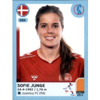Frauen EM 2022 Sticker 150 - Sofie Junge - Dänemark