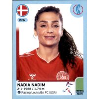 Frauen EM 2022 Sticker 154 - Nadia Nadim - Dänemark