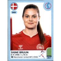 Frauen EM 2022 Sticker 155 - Signe Bruun - Dänemark