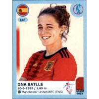 Frauen EM 2022 Sticker 160 - Ona Batlle - Spanien