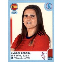 Frauen EM 2022 Sticker 161 - Andrea Pereira - Spanien