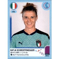Frauen EM 2022 Sticker 306 - Katja Schroffenegger - Italien
