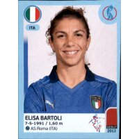Frauen EM 2022 Sticker 307 - Elisa Bartoli - Italien