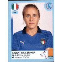 Frauen EM 2022 Sticker 315 - Valentina Cernoia - Italien