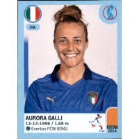 Frauen EM 2022 Sticker 316 - Aurora Galli - Italien