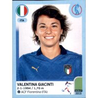 Frauen EM 2022 Sticker 321 - Valentina Giacinti - Italien