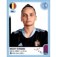 Frauen EM 2022 Sticker 326 - Nicky Evrard - Belgien