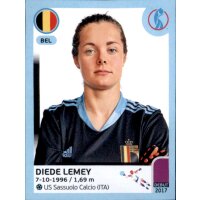 Frauen EM 2022 Sticker 327 - Diede Lemey - Belgien