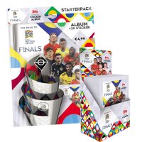 Topps - Road to UEFA Nations League - Sammelsticker - 1 Display (50 Tüten) + Starterpack