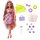 Barbie Totally Hair Puppe (brünett) im Blumen-Print Kleid