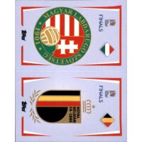 Sticker Road to UEFA Nations League 9 - Wappen Ungarn /...