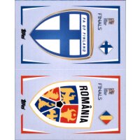 Sticker Road to UEFA Nations League 16 - Wappen Finnland...