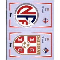 Sticker Road to UEFA Nations League 18 - Wappen Norwegen...