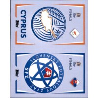 Sticker Road to UEFA Nations League 23 - Wappen Zypern /...