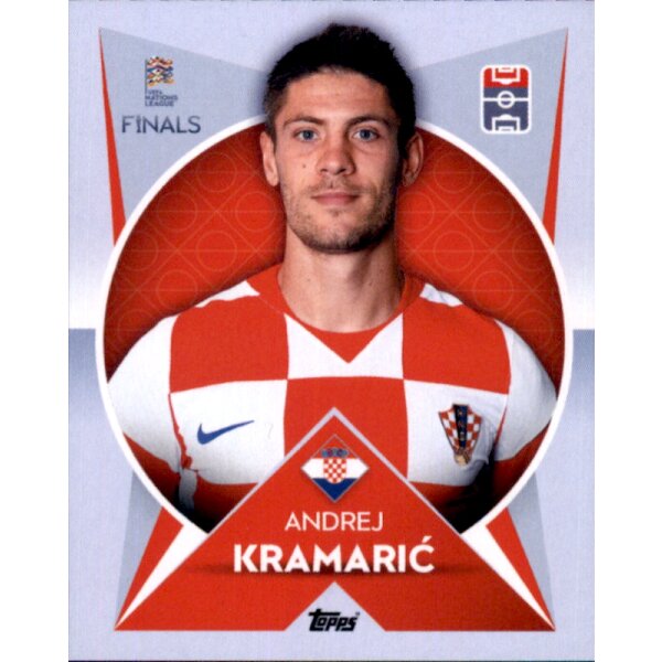 Sticker Road to UEFA Nations League 65 - Andrej Kramaric - Kroatien