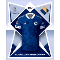 Sticker Road to UEFA Nations League 178 - Trikot Bosnien...