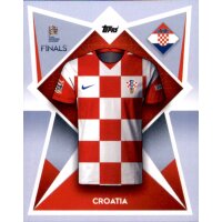 Sticker Road to UEFA Nations League 180 - Trikot Kroatien